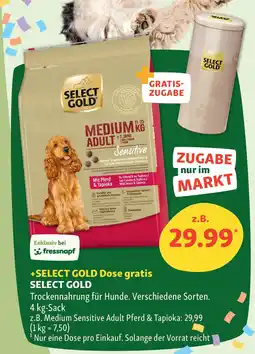 Fressnapf SELECT GOLD Trockennahrung Angebot