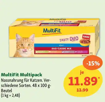 Fressnapf MultiFit Multipack Angebot