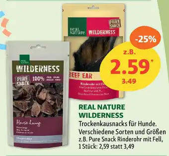 Fressnapf Real nature wilderness trockenkausnacks Angebot