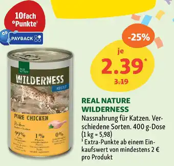 Fressnapf REAL NATURE WILDERNESS Nassnahrung Angebot