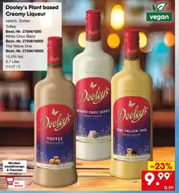 Netto Marken-Discount Dooley's Plant based Creamy Liqueur Angebot