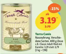 Fressnapf Terra Canis Nassnahrung Angebot