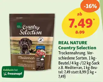 Fressnapf REAL NATURE Country Selection Trockennahrung. Angebot