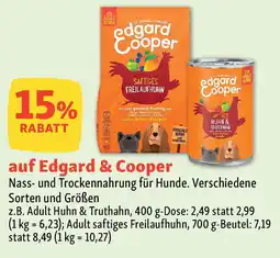 Fressnapf auf Edgard & Cooper Nass- und Trockennahrung Angebot