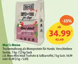 Fressnapf Mac's Mono Trockennahrung Angebot