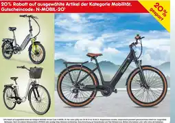 Netto Marken-Discount 20% Rabatt auf ausgewählte Artikel der Kategorie Mobilität. Gutscheincode: N-MOBIL-20 Angebot