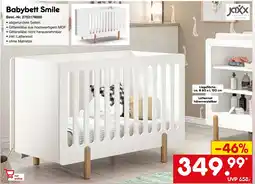 Netto Marken-Discount Jaxx FURNITURE Babybett Smile Angebot