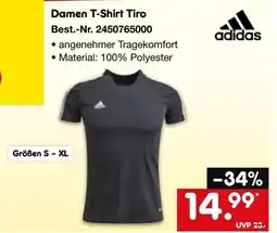 Netto Marken-Discount adidas Damen T-Shirt Tiro Angebot