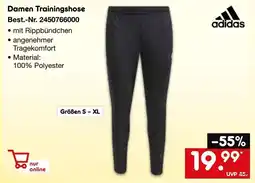 Netto Marken-Discount adidas Damen Trainingshose Angebot