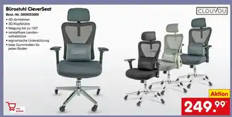 Netto Marken-Discount CLOUVOU Bürostuhl CleverSeat Angebot