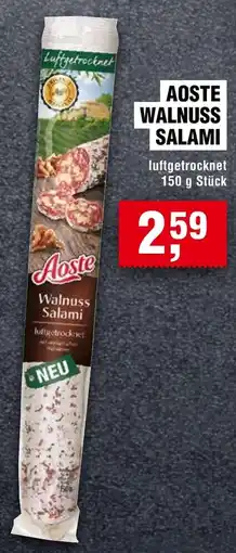 Handelshof Aoste Walnuss Salami Angebot