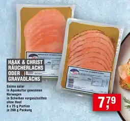 Handelshof HAAK & CHRIST RÄUCHERLACHS ODER IL GRAVADLACHS Angebot