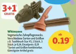 Fressnapf Whimzees Vegetarische Zahnpflegesnacks Angebot