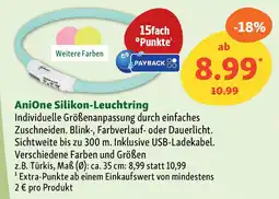 Fressnapf AniOne Silikon-Leuchtring Angebot