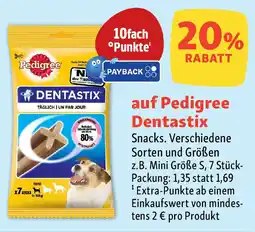 Fressnapf auf Pedigree Dentastix Angebot