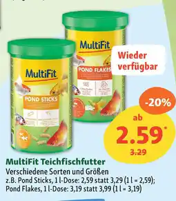 Fressnapf MultiFit Teichfischfutter Angebot