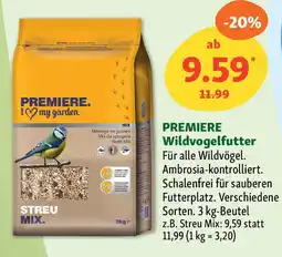 Fressnapf PREMIERE Wildvogelfutter Angebot