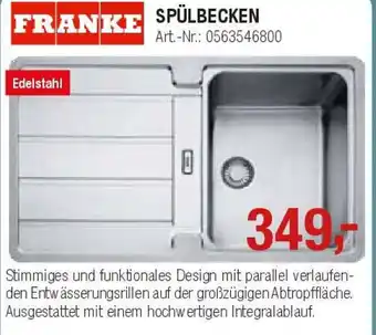 Opti Wohnwelt Franke spülbecken Angebot
