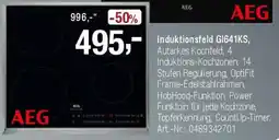 Opti Wohnwelt AEG Induktionsfeld G1641KS Angebot