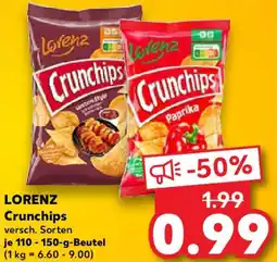 Kaufland LORENZ Crunchips Angebot