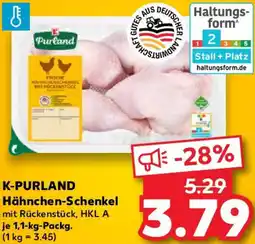 Kaufland K-PURLAND Hähnchen-Schenkel Angebot
