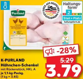 Kaufland K-PURLAND Hähnchen-Schenkel Angebot