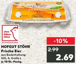Kaufland HOFGUT STÖHR Frische Eier Angebot