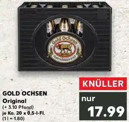 Kaufland GOLD OCHSEN Original Angebot