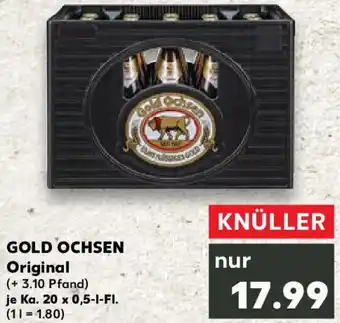 Kaufland GOLD OCHSEN Original Angebot