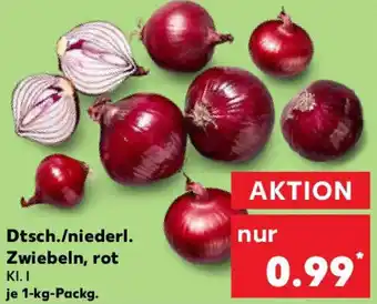 Kaufland Dtsch./niederl. Zwiebeln, rot Angebot