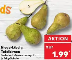 Kaufland Niederl./belg. Tafelbirnen Angebot