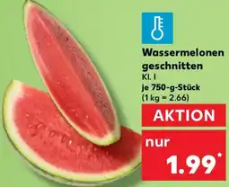 Kaufland Wassermelonen geschnitten Angebot