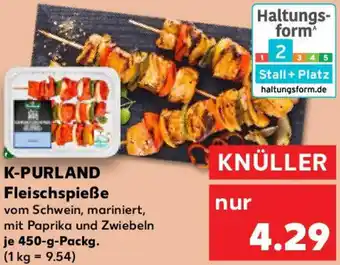 Kaufland K-PURLAND Fleischspieße Angebot