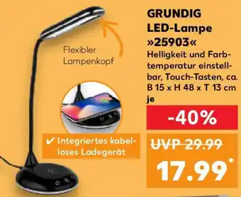 Kaufland GRUNDIG LED-Lampe 25903 Angebot