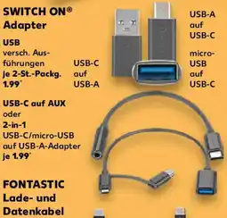 Kaufland SWITCH ON Adapter Angebot