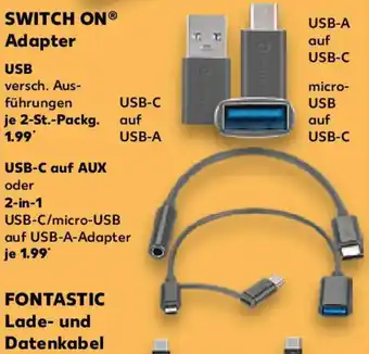 Kaufland SWITCH ON Adapter Angebot