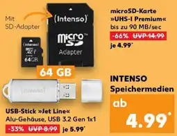 Kaufland INTENSO Speichermedien Angebot