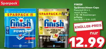 Kaufland FINISH Spülmaschinen-Caps Angebot