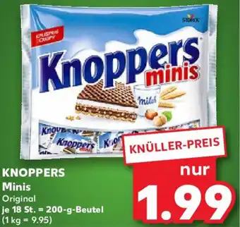 Kaufland KNOPPERS Minis Angebot