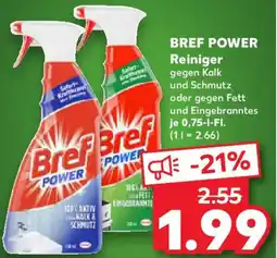 Kaufland BREF POWER Reiniger Angebot