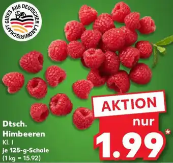 Kaufland Dtsch. Himbeeren Angebot