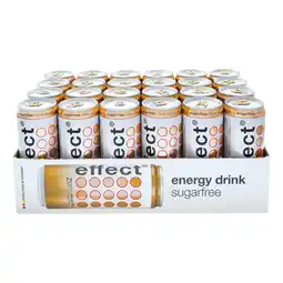 Netto Marken-Discount Effect Energy Drink Zero 0,33 Liter Dose, 24er Pack Angebot