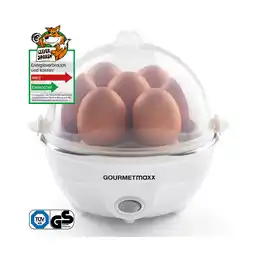 Netto Marken-Discount GOURMETmaxx Eierkocher für 7 Eier 350W weiß Angebot