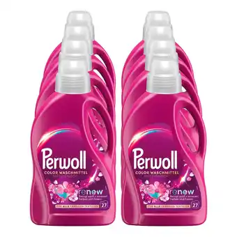 Netto Marken-Discount Perwoll Flüssigwaschmittel renew Blütenrausch 27 WL, 8er Pack Angebot