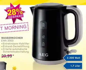 KODi AEG Wasserkocher EWA 3300 Angebot