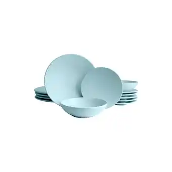 Netto Marken-Discount ECHTWERK 12tlg Vintage Tafelservice Blanka, mint Angebot