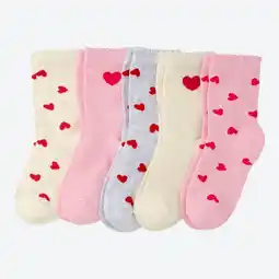 NKD Kinder-Mädchen-Socken in verschiedenen Designs, 5er-Pack Angebot