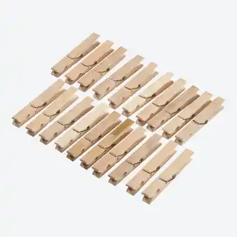 NKD Wäscheklammern aus Holz, 20er-Pack Angebot