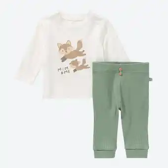 NKD Baby-Newborn-Jungen-Set mit Fuchs-Motiv, 2-teilig Angebot