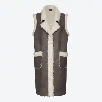 NKD Damen-Outdoor-Langweste in Lammfelloptik Angebot